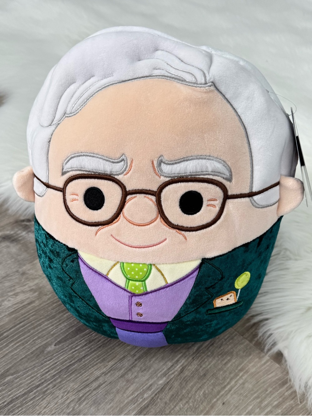 2026 BERKSHIRE HATHAWAY 10” Warren Buffett LIMITED EDITION SQUISHMALLOW - Picture 1 of 8